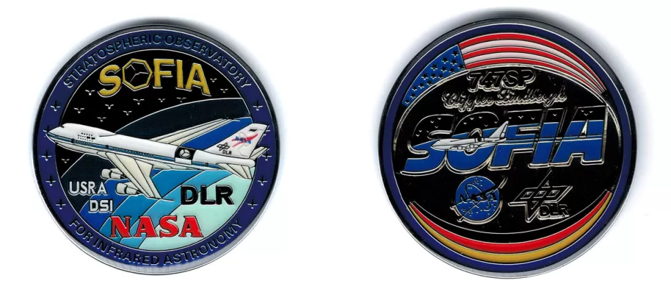 Shop NASA Gear NASA Sofia Medallion