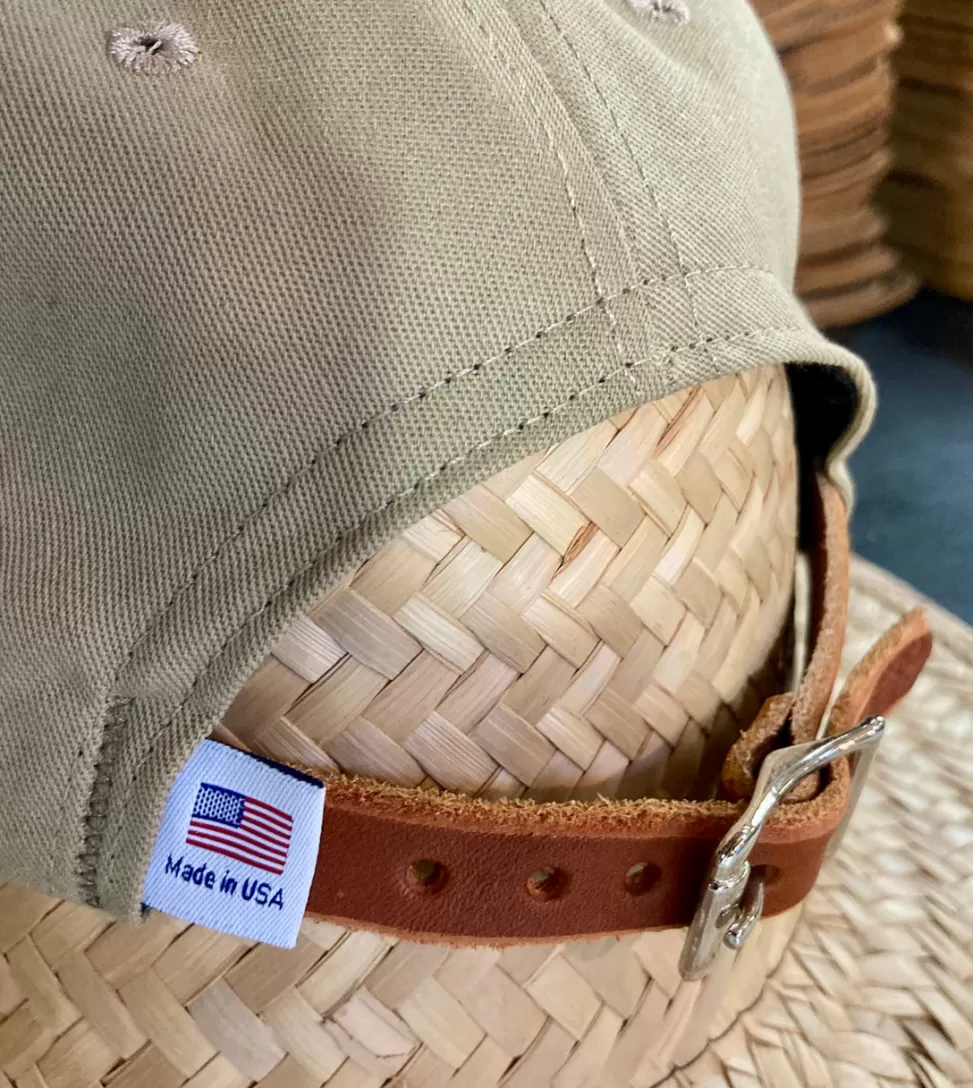 Discount NASA Gear NASA Worm Logo - Ames Research Center Leather Patch Hat