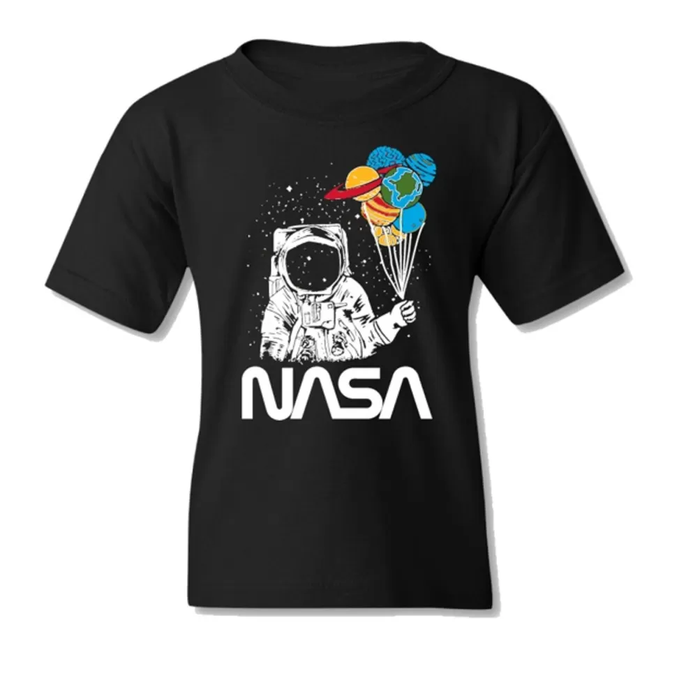 Outlet NASA Gear NASA Worm Logo - Astronaut Balloon Party Youth T-Shirt