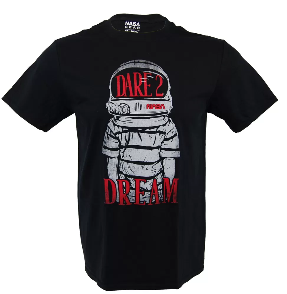 Sale NASA Gear NASA Worm Logo - Dare to Dream T-Shirt