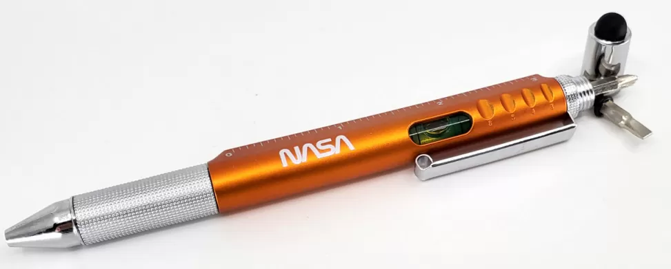 Cheap NASA Gear NASA Worm Logo - 6in1 Engineer Pen w/Stylus