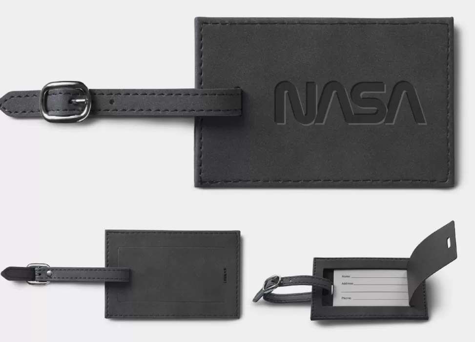 Fashion NASA Gear NASA Worm Logo - Nuba Luggage Tag