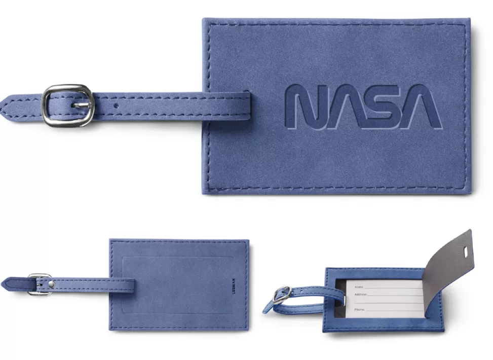 Fashion NASA Gear NASA Worm Logo - Nuba Luggage Tag