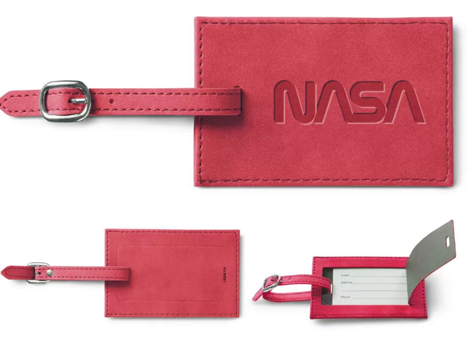 Fashion NASA Gear NASA Worm Logo - Nuba Luggage Tag