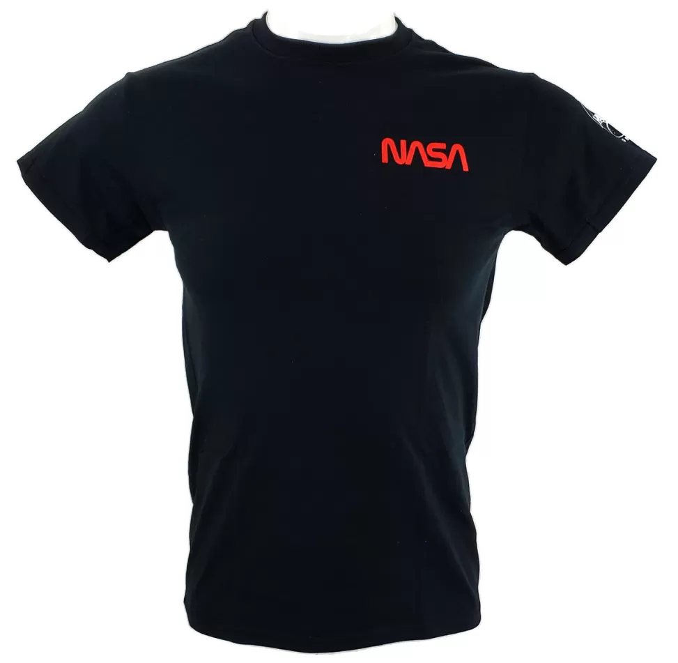 Best Sale NASA Gear NASA Worm Logo - Small Logo Adult Tee