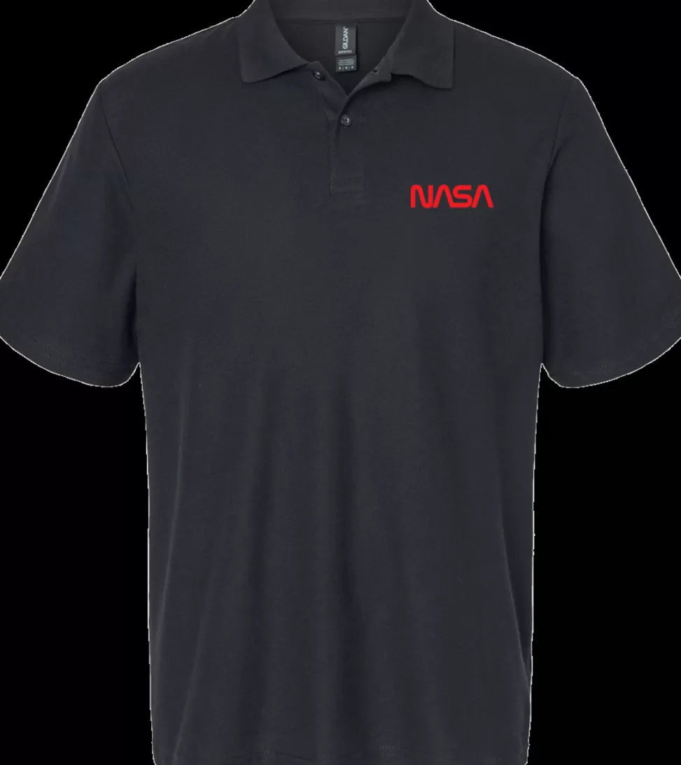 Cheap NASA Gear NASA Worm Logo - Soft Style Polo (Unisex)