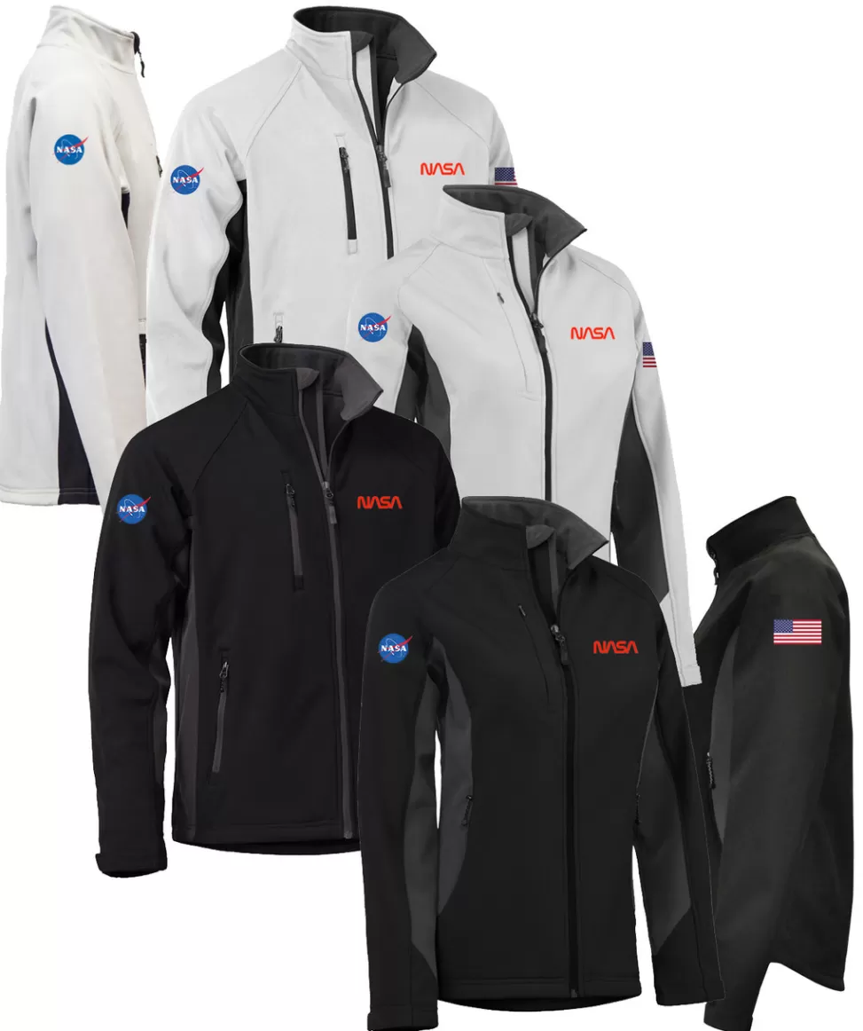 Best NASA Gear NASA Worm Logo - Tiburon Jacket