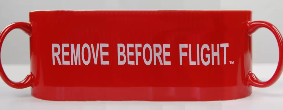 Clearance NASA Gear Remove Before Flight 11oz Ceramic Mug