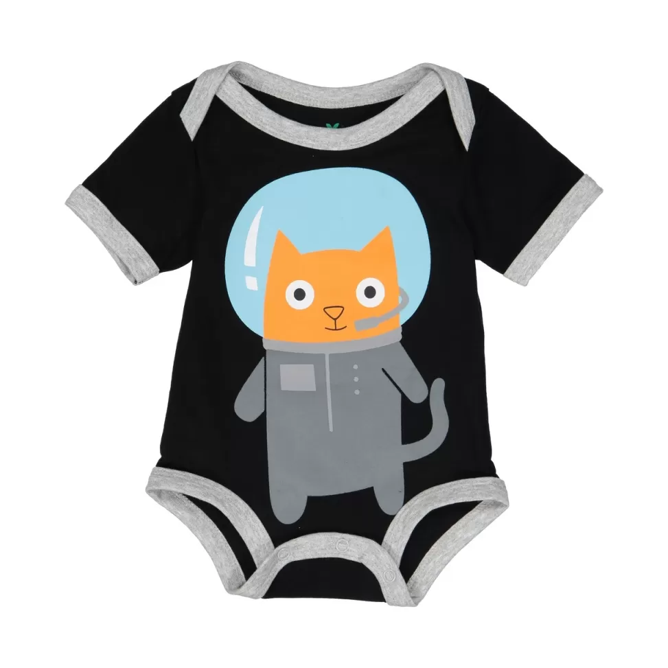 Cheap NASA Gear Space Cat Bodysuit by Doodle Pants