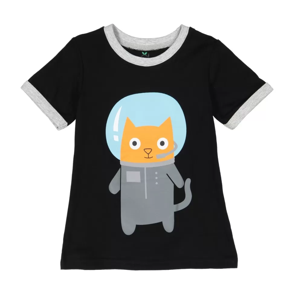 Hot NASA Gear Space Cat Tee Shirt by Doodle Pants