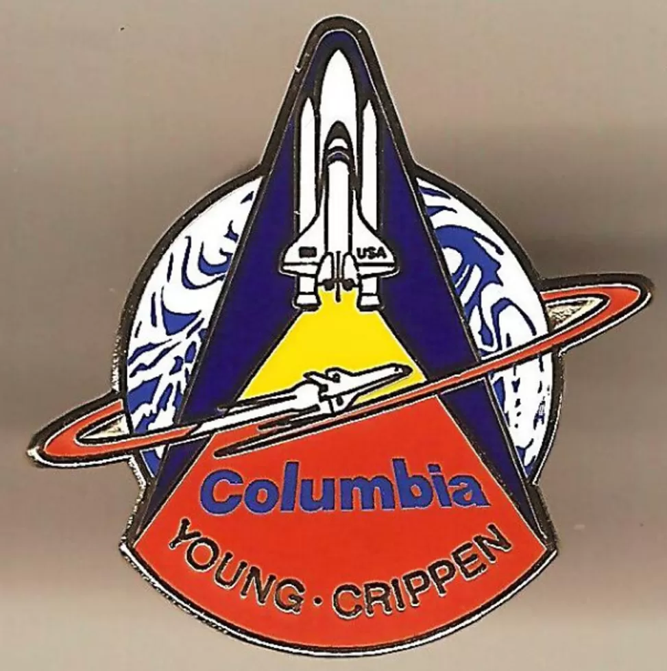 Shop NASA Gear Space Shuttle Columbia STS-1 Mission Pin