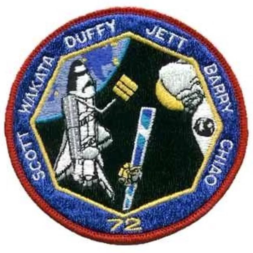 Flash Sale NASA Gear Space Shuttle STS-72 Mission Patch