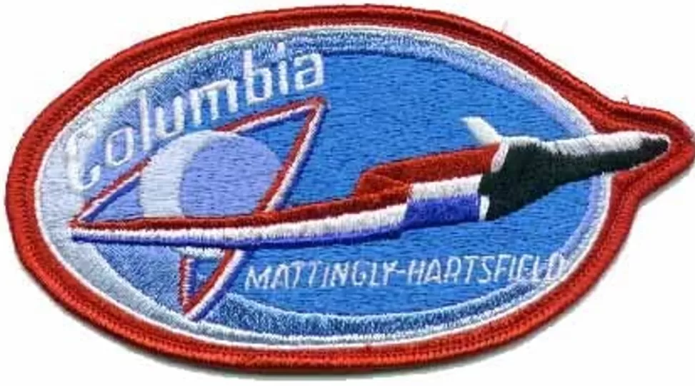 Fashion NASA Gear Space Shuttle STS-4 Mission Patch