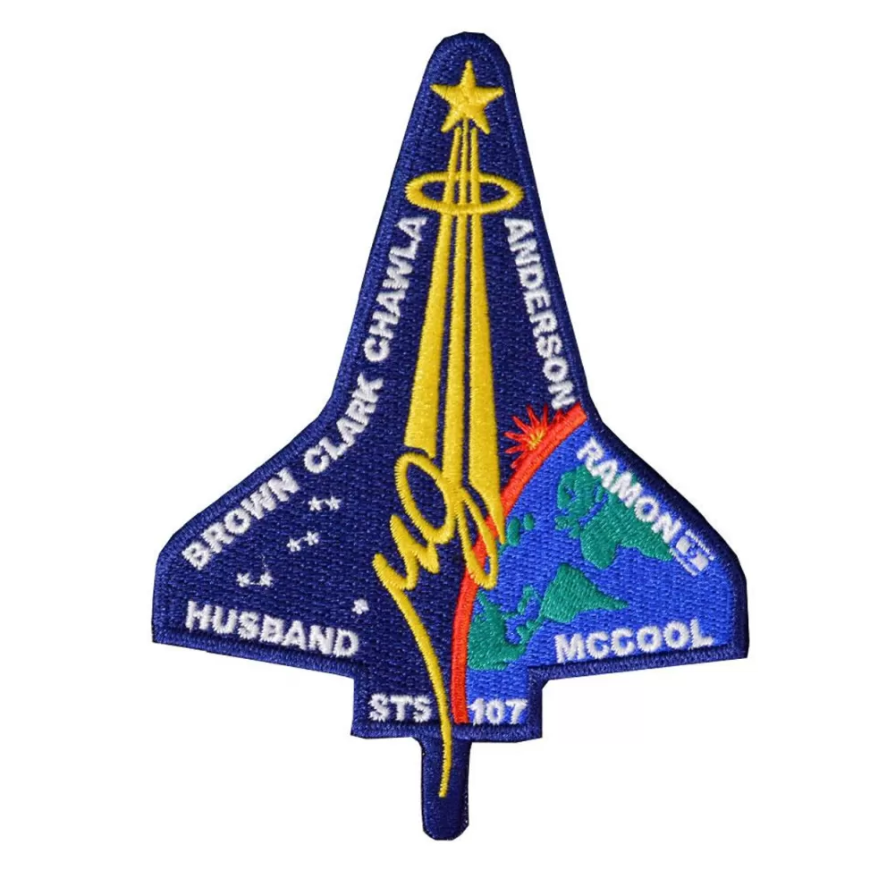 New NASA Gear Space Shuttle STS-107 Mission Patch