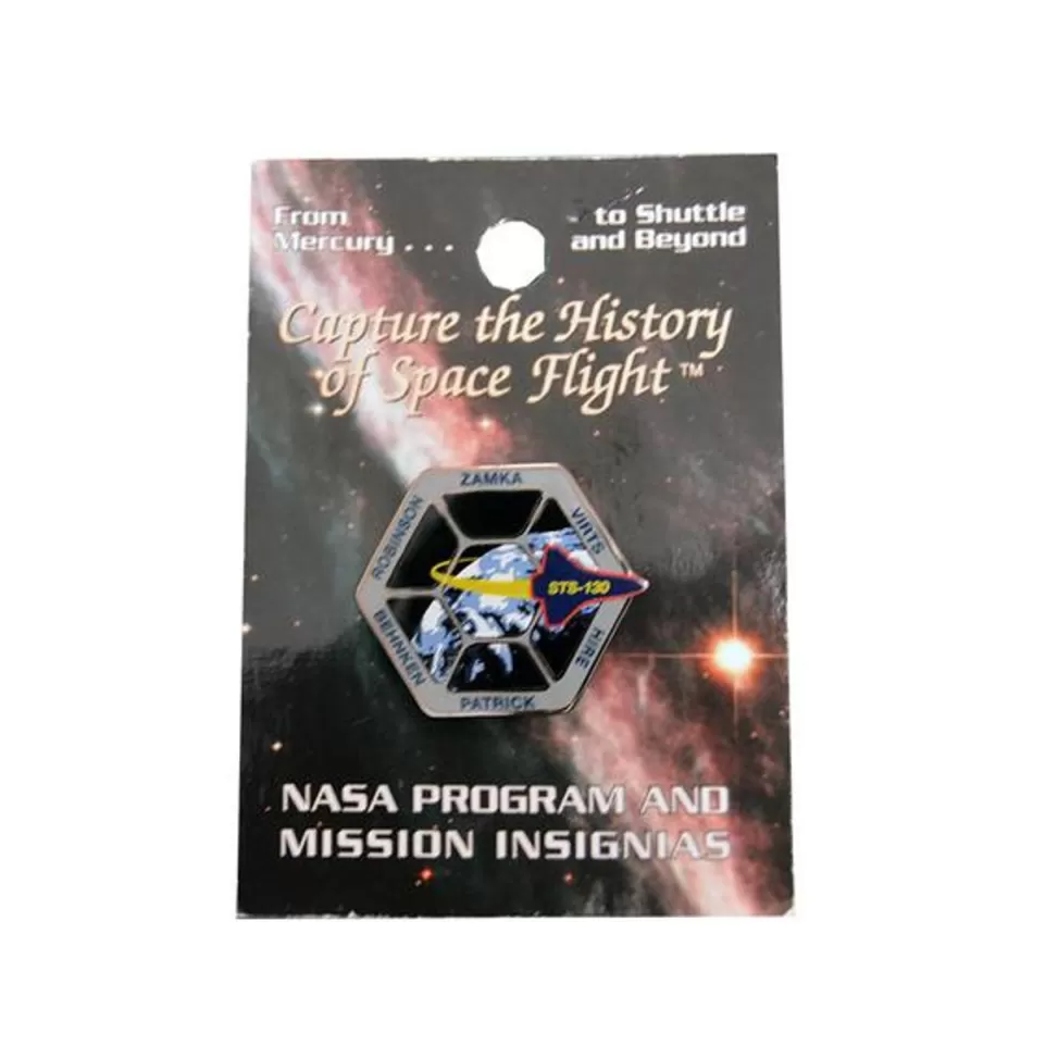 Online NASA Gear Space Shuttle STS-130 Mission Pin