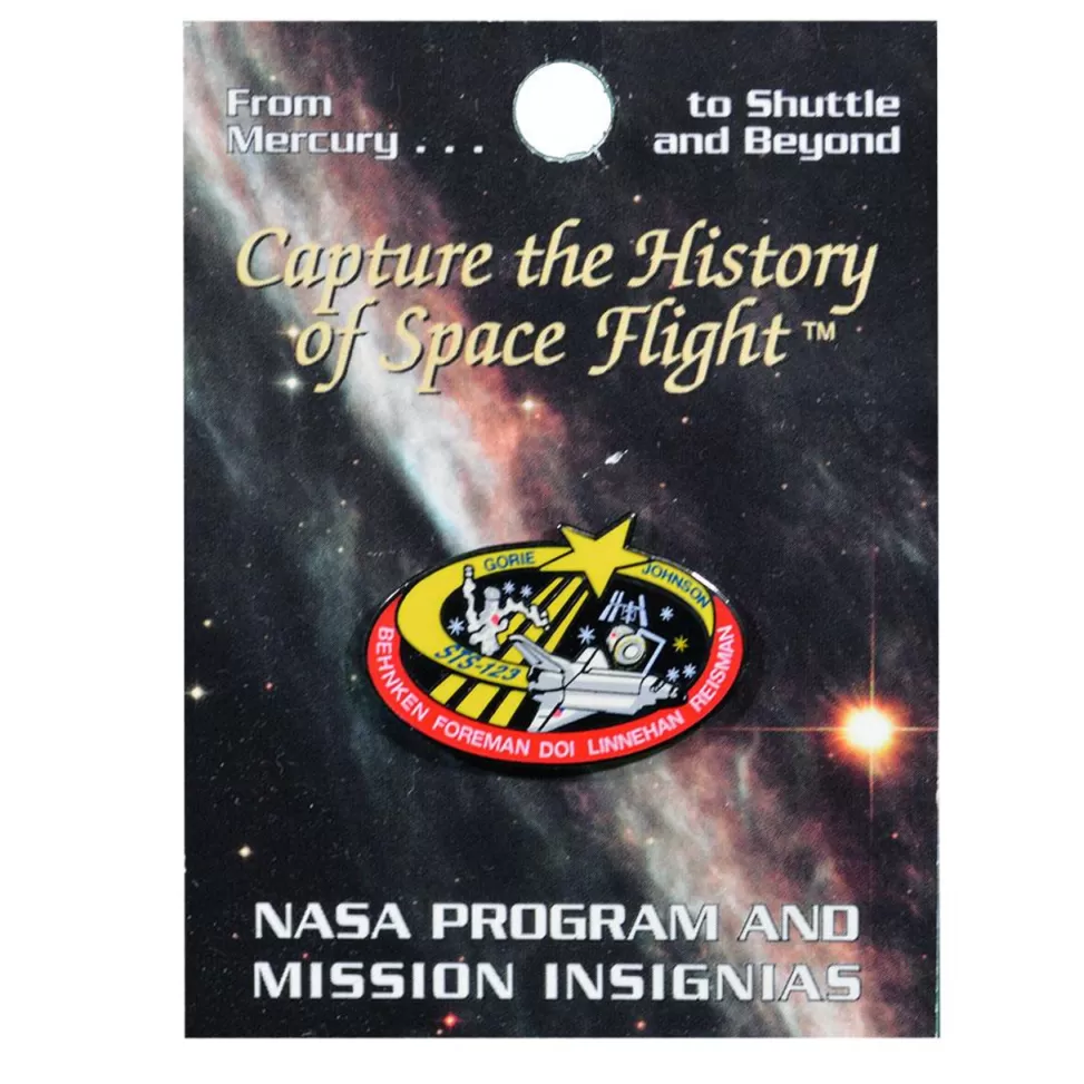 Outlet NASA Gear Space Shuttle STS-123 Mission Pin