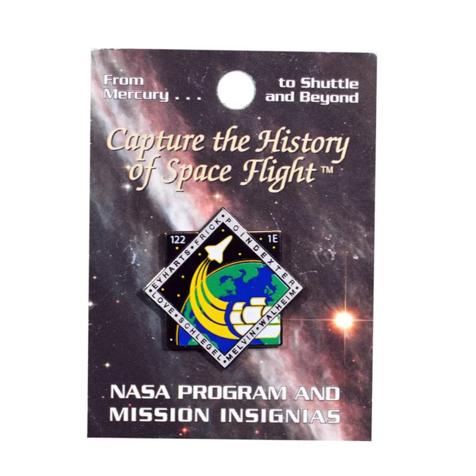 New NASA Gear Space Shuttle STS-122 Mission Pin