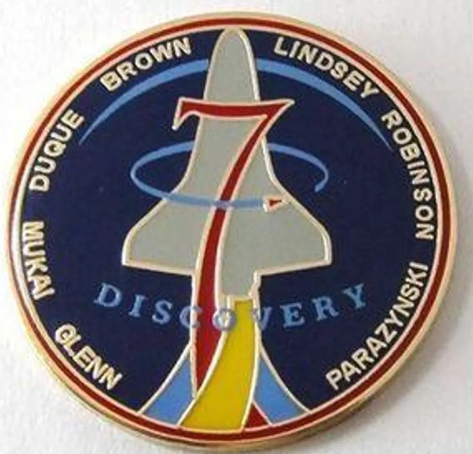 Best Sale NASA Gear Space Shuttle STS-95 Mission Pin