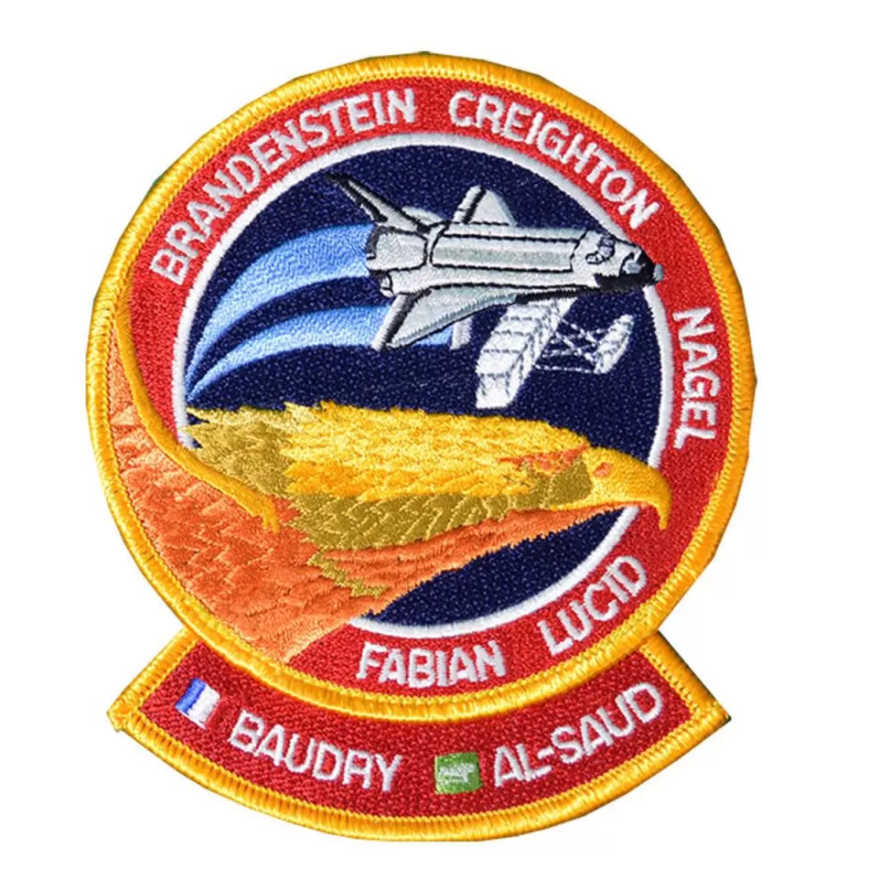 Hot NASA Gear Space Shuttle STS-51G Mission Patch