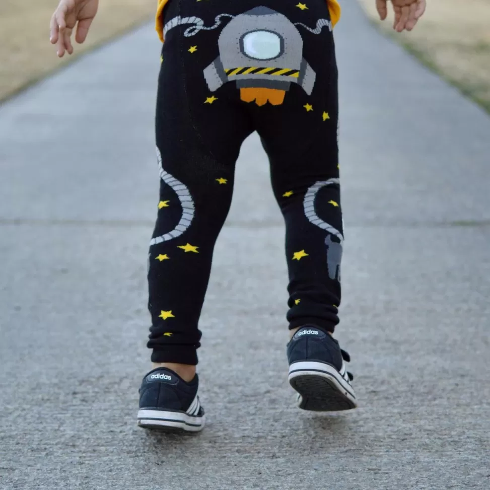 New NASA Gear Space Walk Cotton Leggings by Doodle Pants