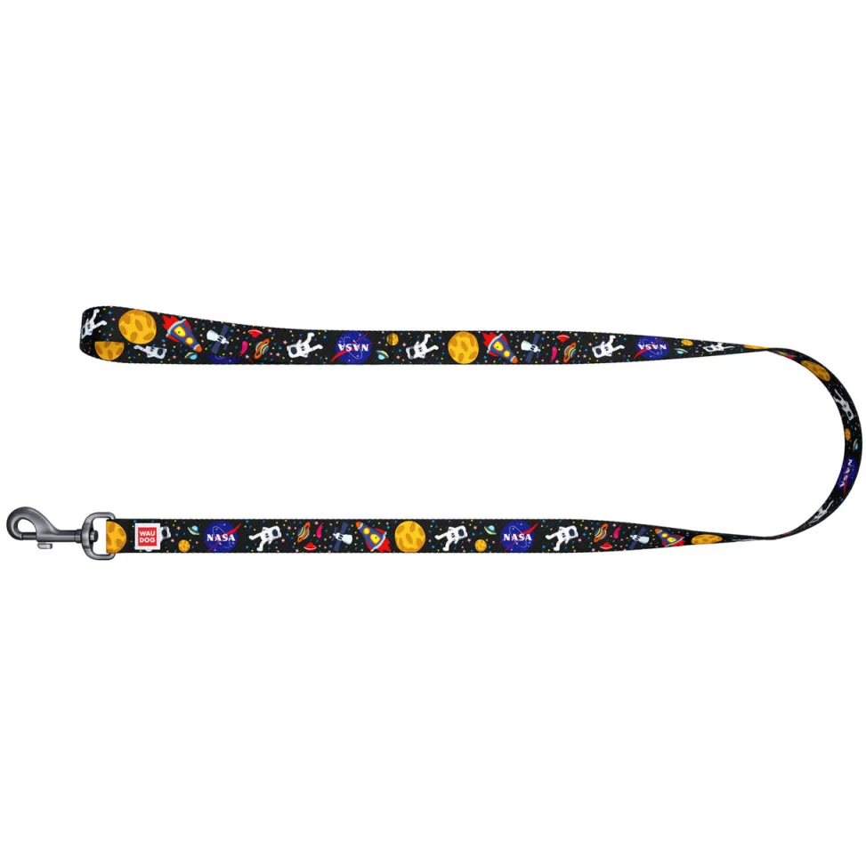 Best NASA Gear WAUDOG Nylon 4ft. Dog Lead with NASA Design